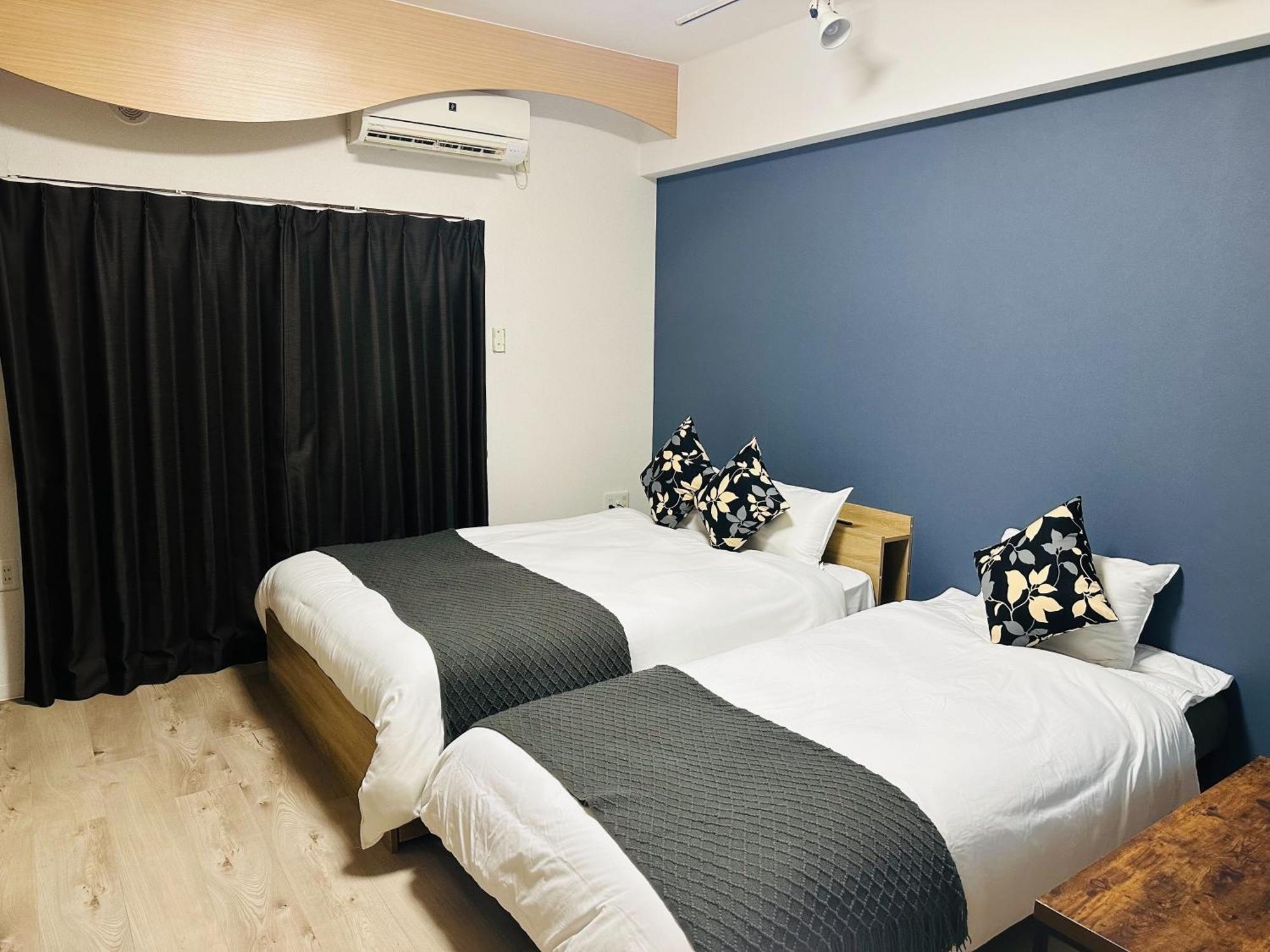 グリコ心斎橋道頓堀黒門市場10分wifiホットプレート完備ｖ Apartamento Osaka